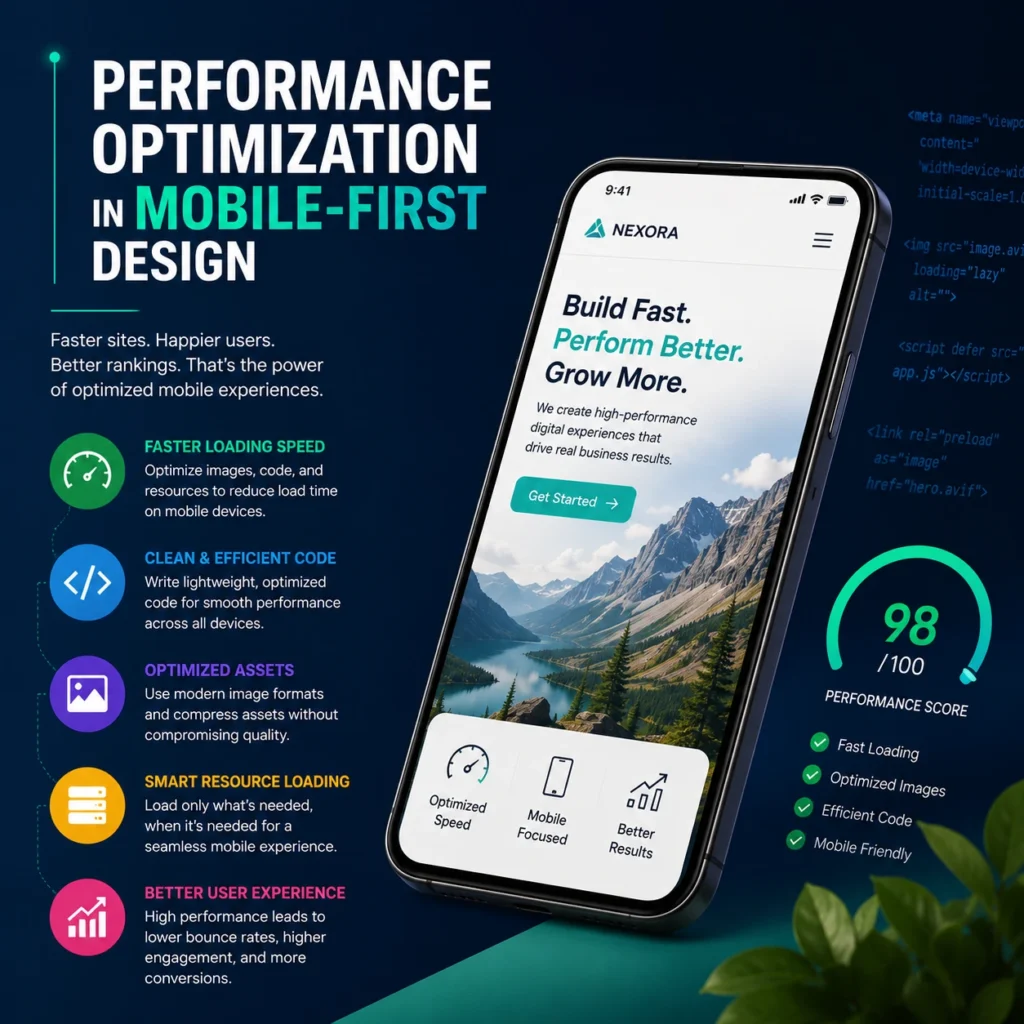 Mobile first design