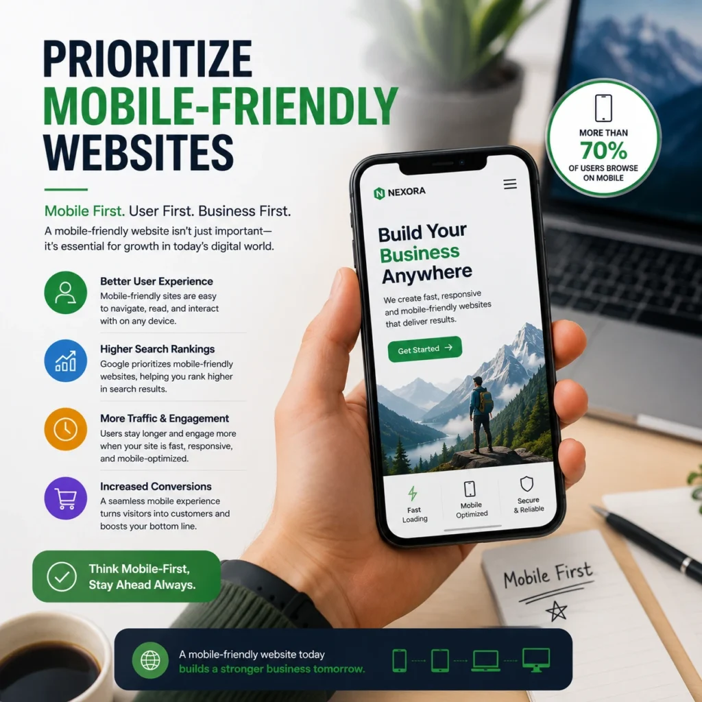 Mobile first design