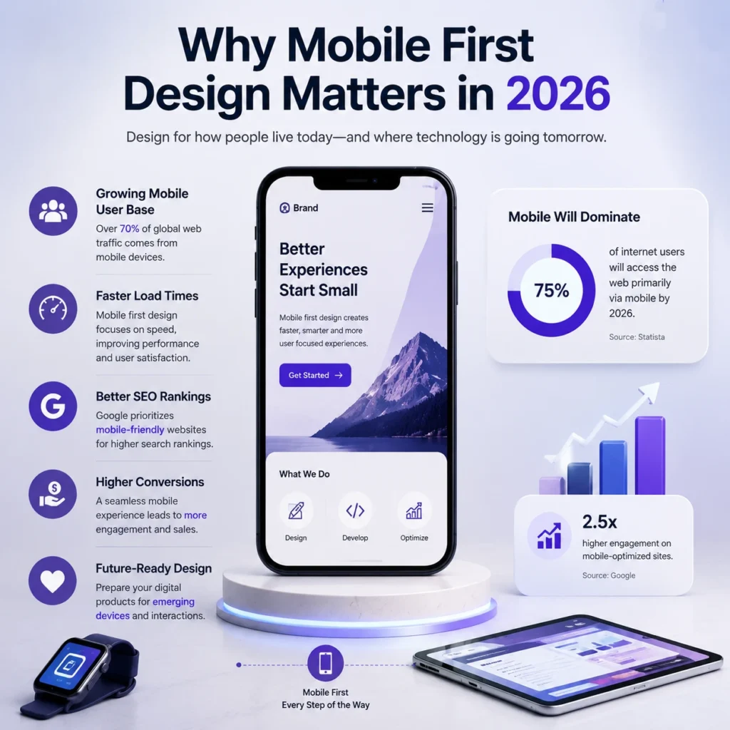 Mobile first design