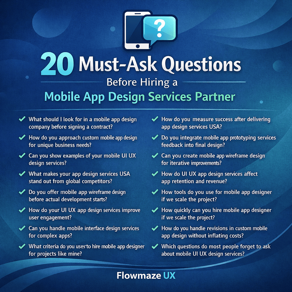 Mobile App Design Services