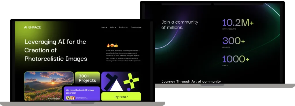 Image gallery marquee