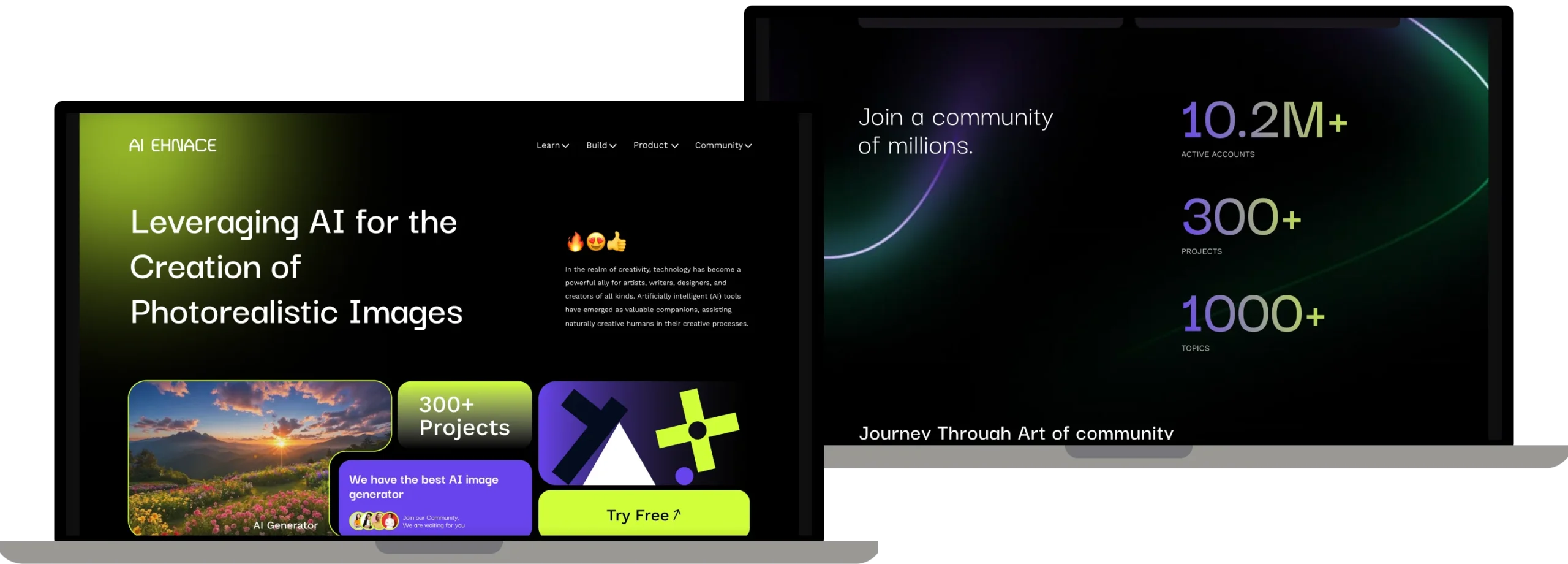 Image gallery marquee