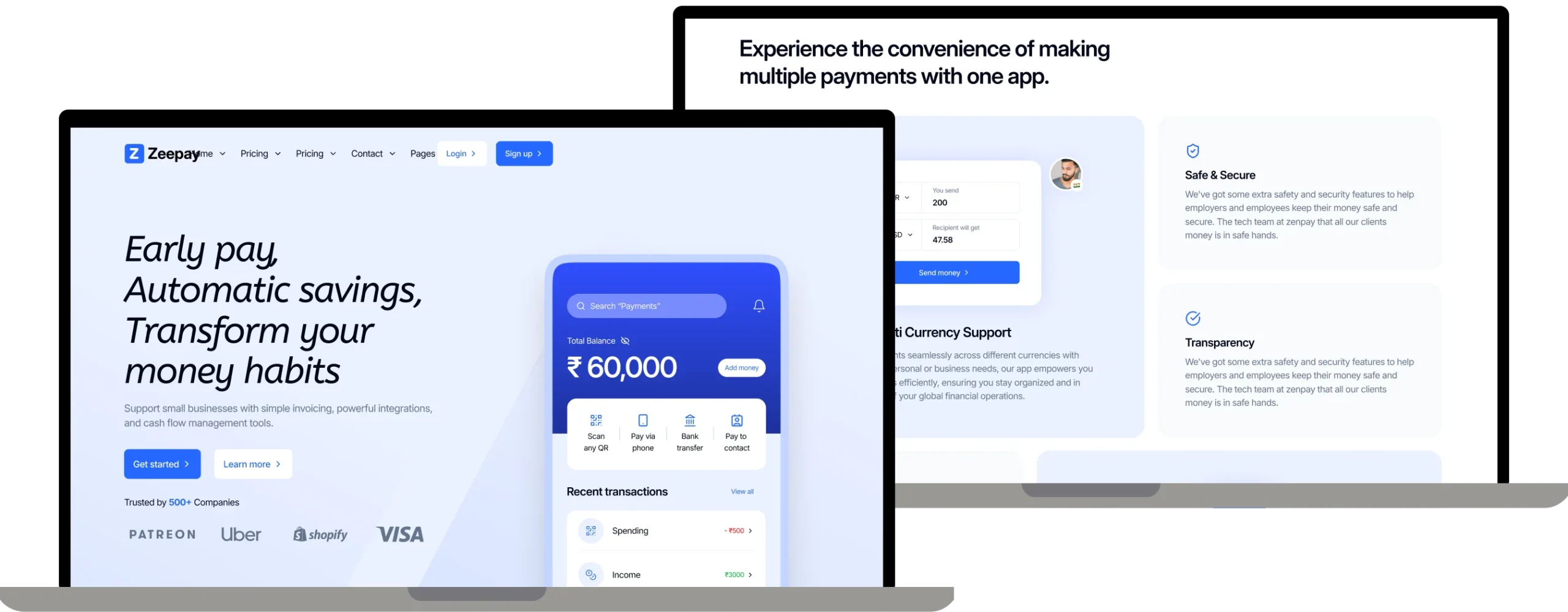 Image gallery marquee