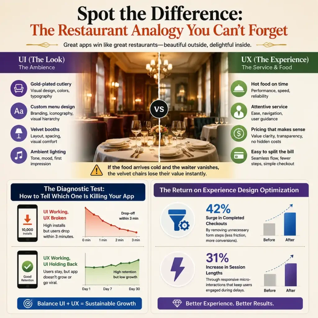 UI vs UX in Mobile App Development