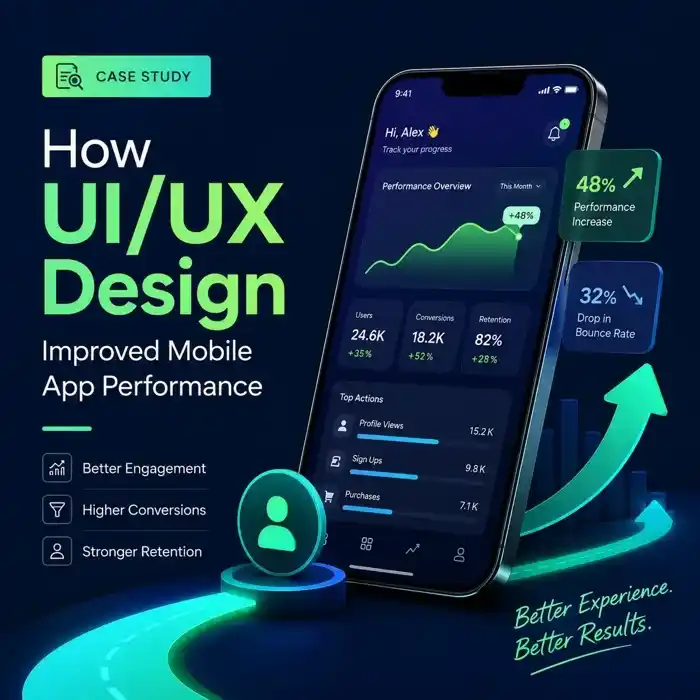 Case Study: How UI/UX Design Improved Mobile App Performance