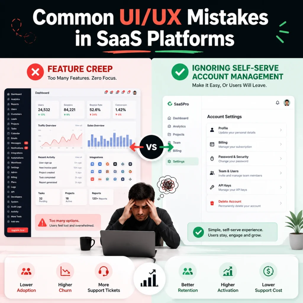 UI/UX Design Process for SaaS Platforms